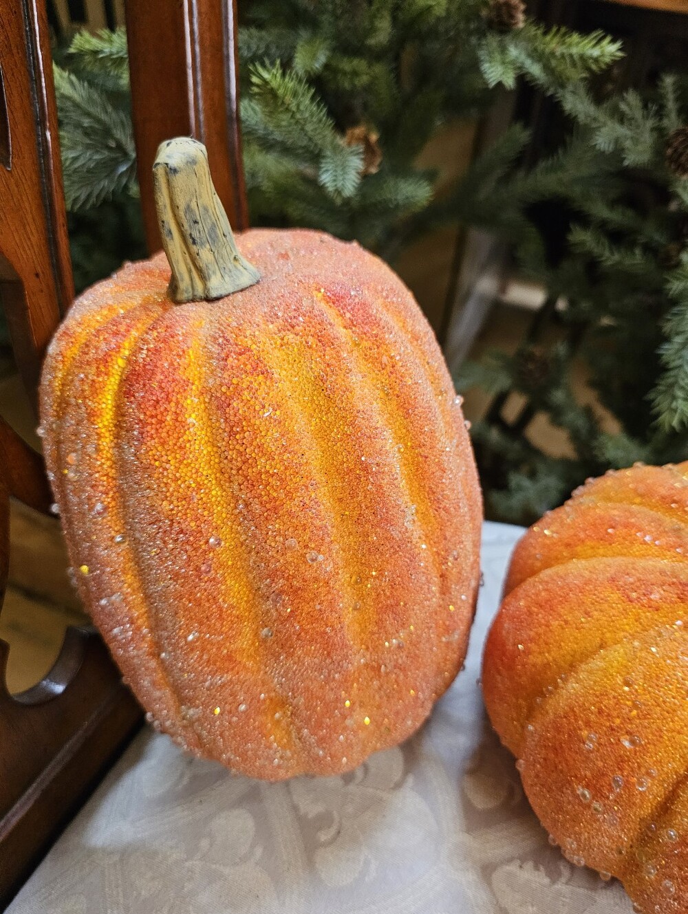 Vintage Pumpkin Fall Autumn Decor Halloween and Thanksgiving